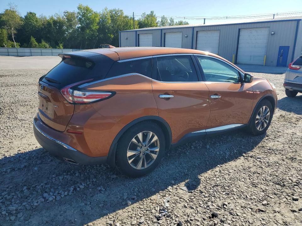 2015 Nissan Murano მანქანა იყიდება აუქციონზე, vin: 5N1AZ2MH8FN266363, აუქციონის ნომერი: 69249376