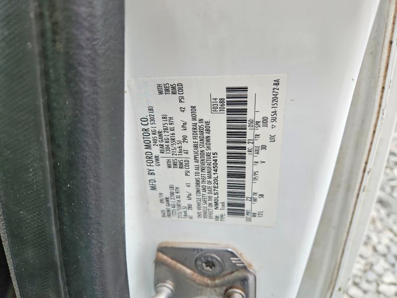 Aukcja sprzedaży 2020 Ford Transit Connect, vin: NM0LS7E20L1450415, numer aukcji: 70117686