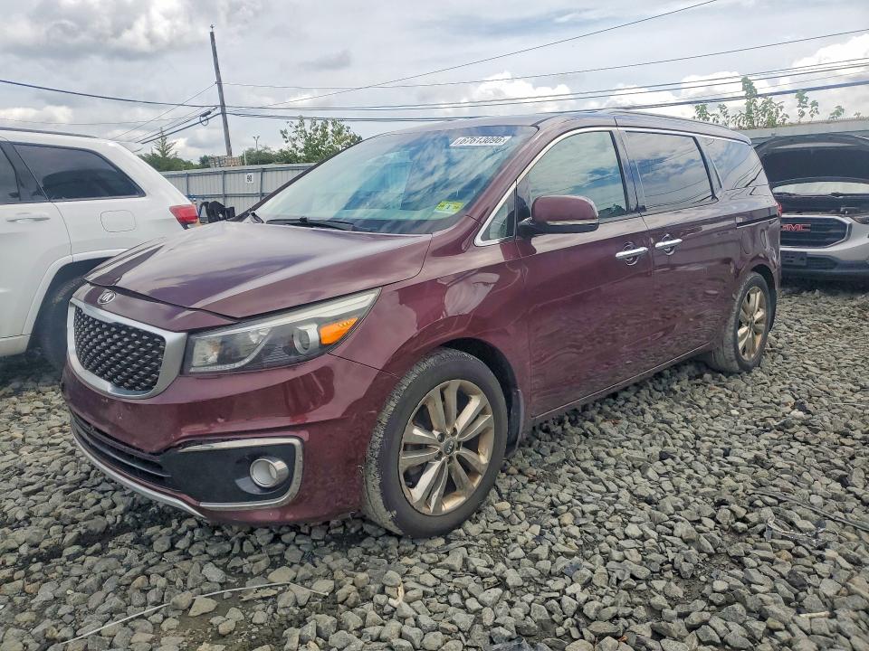 2015 Kia Sedona მანქანა იყიდება აუქციონზე, vin: KNDME5C1XF6030231, აუქციონის ნომერი: 67613096
