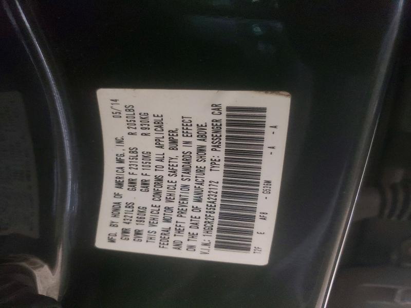 Продаж на аукціоні авто 2014 Honda Accord, vin: 1HGCR2F85EA232172, номер лоту: 69549666