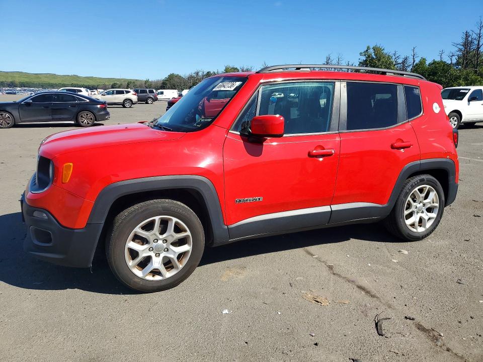 Продажа на аукционе авто 2016 Jeep Renegade, vin: ZACCJABT0GPD00956, номер лота: 68642736