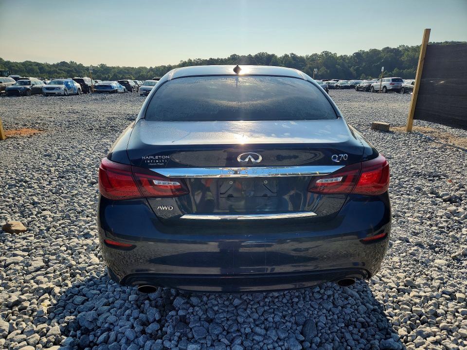 2018 Infiniti Q70 მანქანა იყიდება აუქციონზე, vin: JN1BY1AR4JM220985, აუქციონის ნომერი: 67639696