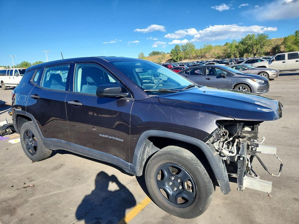 Продажа на аукционе авто 2019 Jeep Compass, vin: 3C4NJDAB4KT771531, номер лота: 66906086