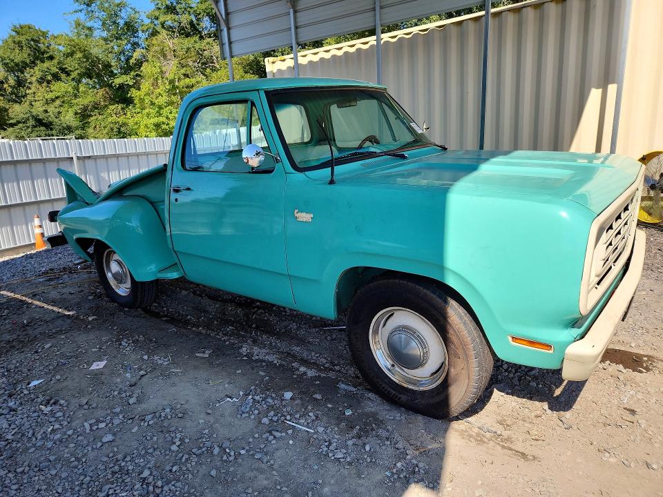 67595656 :رقم المزاد ، D13BE6S209710 vin ، 1976 Dodge D100 1/2 Ton مزاد بيع