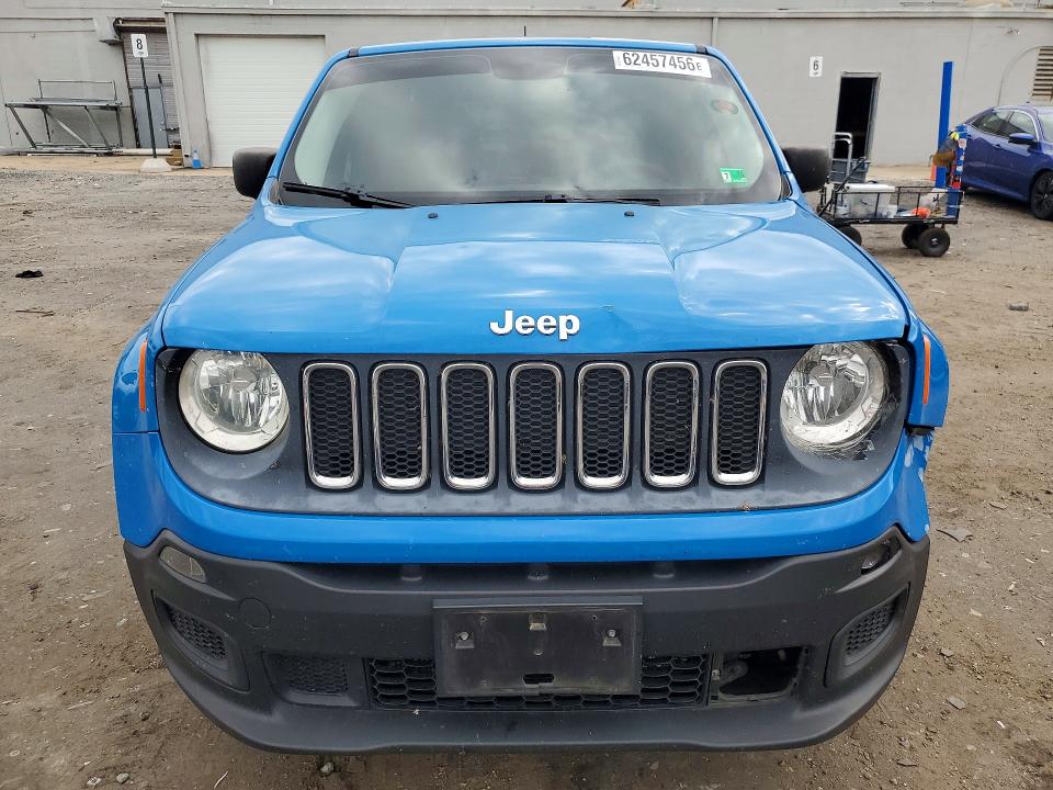 62457456 :رقم المزاد ، ZACCJBAH2FPC04649 vin ، 2015 Jeep Renegade مزاد بيع