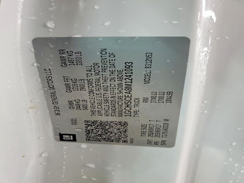 Aukcja sprzedaży 2021 Chevrolet Colorado, vin: 1GCHSCEA8M1241093, numer aukcji: 69967466