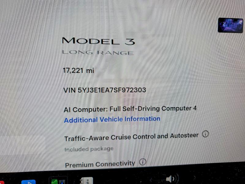 Продажа на аукционе авто 2025 Tesla Model 3, vin: 5YJ3E1EA7SF972303, номер лота: 67462806