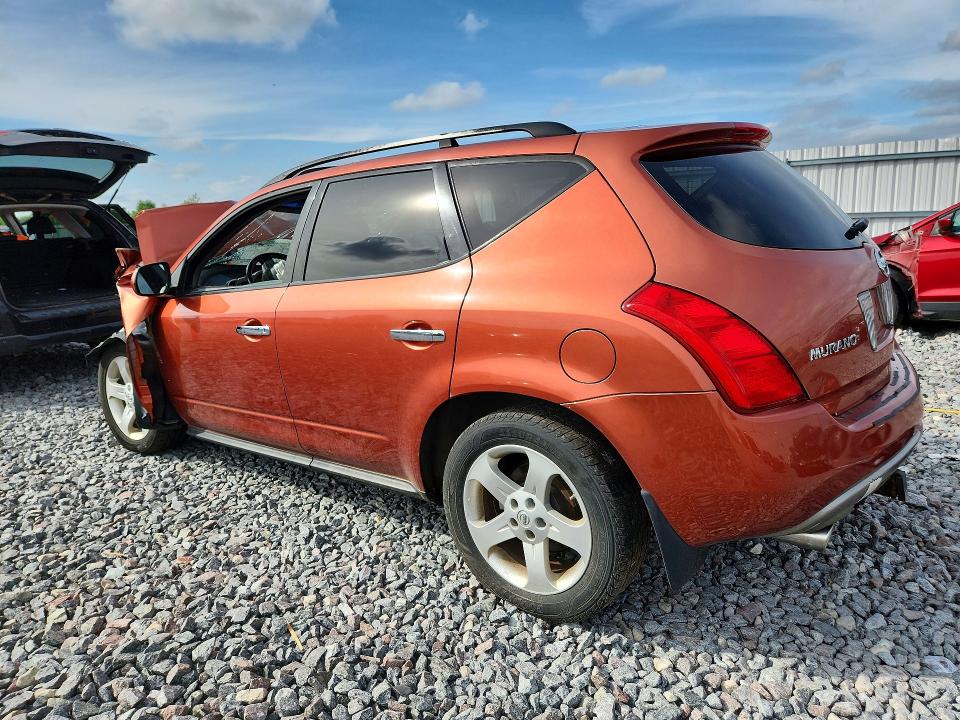 Продажа на аукционе авто 2004 Nissan Murano, vin: JN8AZ08W44W313109, номер лота: 67481446