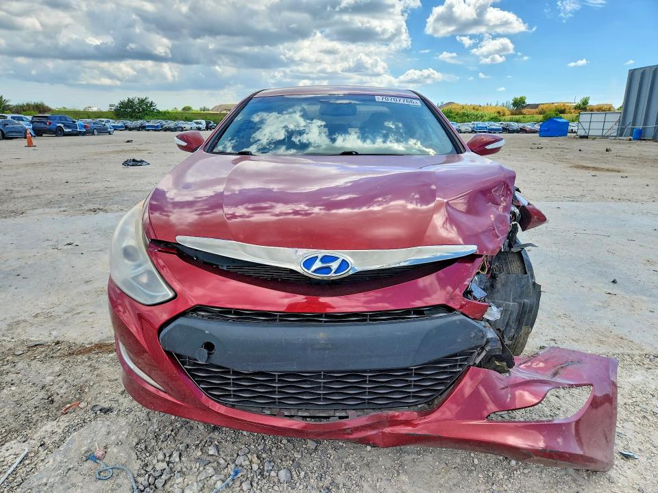 70707766 :رقم المزاد ، KMHEC4A4XFA124023 vin ، 2015 Hyundai Sonata Hybrid مزاد بيع