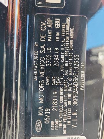Aukcja sprzedaży 2019 Kia Forte, vin: 3KPF24AD6KE132655, numer aukcji: 70095956