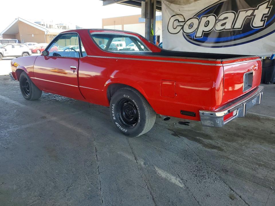 70296836 :رقم المزاد ، 1GCCW80H9DR281863 vin ، 1983 Chevrolet El Camino مزاد بيع