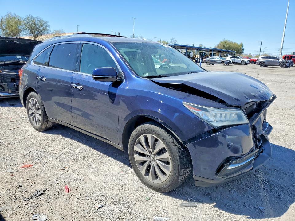 Auction sale of the 2016 Acura Mdx, vin: 5FRYD4H47GB002974, lot number: 67468476