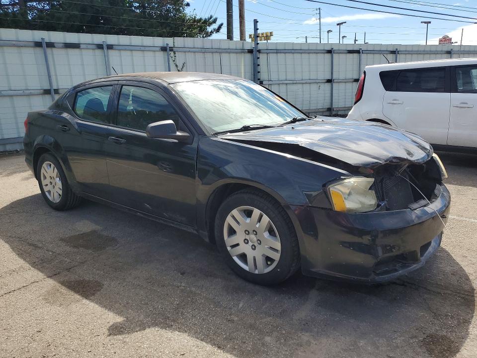 70587656 :رقم المزاد ، 1C3CDZAB2EN189349 vin ، 2014 Dodge Avenger مزاد بيع