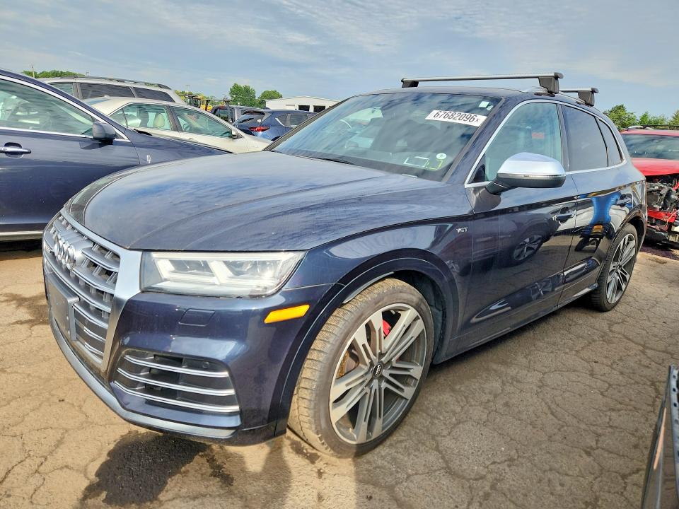 2018 Audi Sq5 მანქანა იყიდება აუქციონზე, vin: WA1A4AFY8J2050687, აუქციონის ნომერი: 67682096