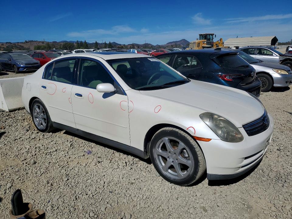 70673776 :رقم المزاد ، JNKCV51EX3M018636 vin ، 2003 Infiniti G35 مزاد بيع