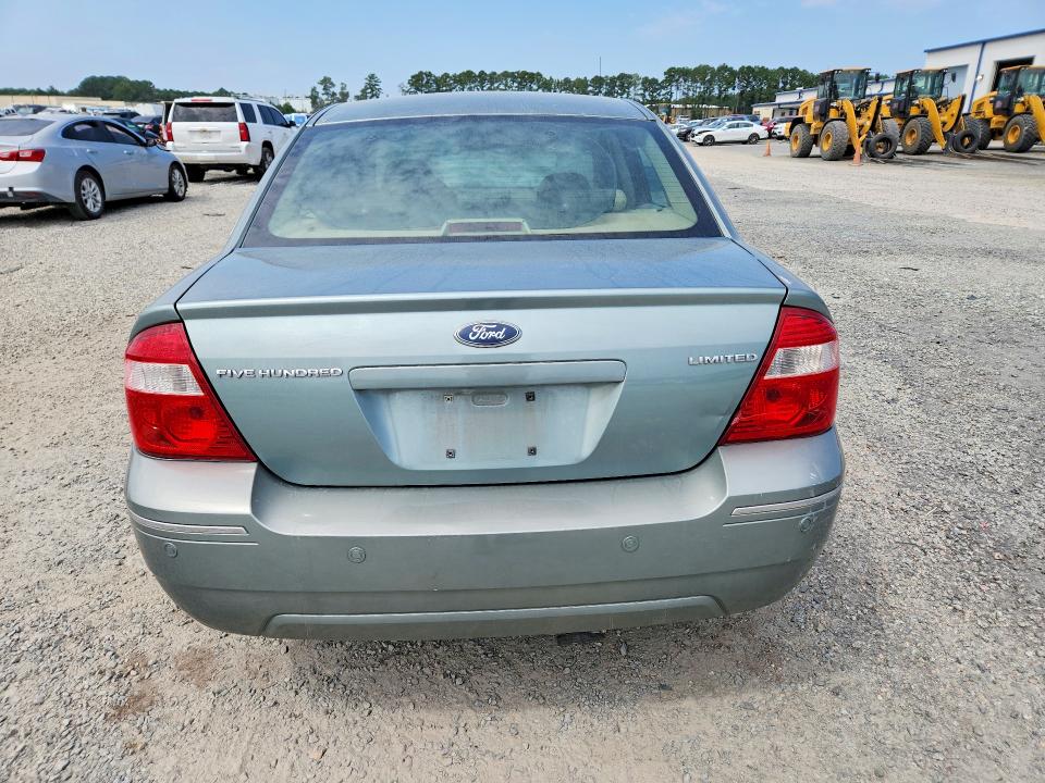 2006 Ford Five Hundred მანქანა იყიდება აუქციონზე, vin: 1FAHP25156G146184, აუქციონის ნომერი: 69179996