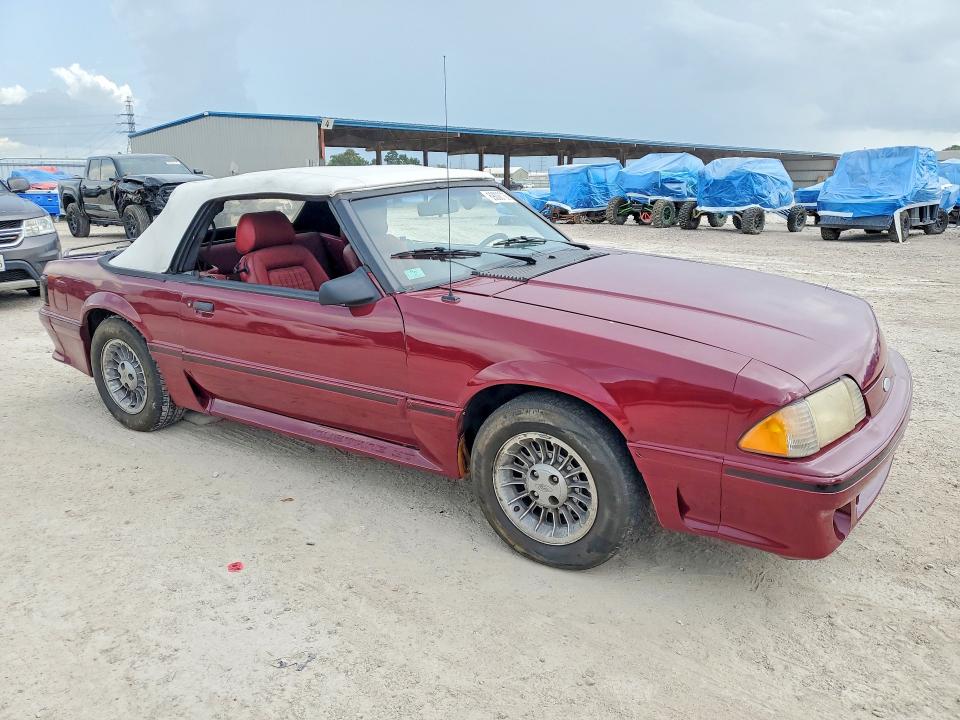 69008736 :رقم المزاد ، 1FABP45E9HF259570 vin ، 1987 Ford Mustang مزاد بيع