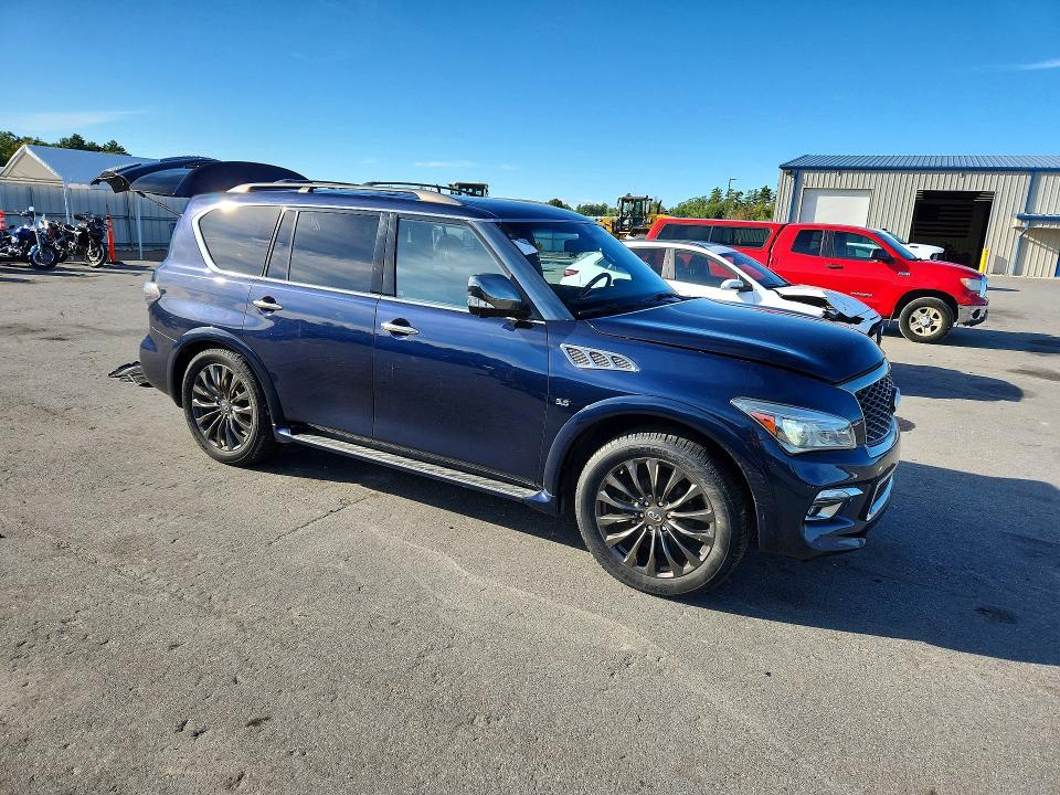 70088806 :رقم المزاد ، JN8AZ2NE9H9152283 vin ، 2017 Infiniti Qx80 مزاد بيع