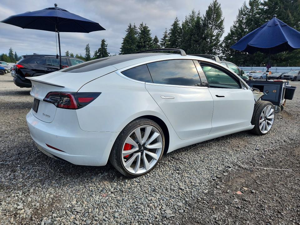 2019 Tesla Model 3 მანქანა იყიდება აუქციონზე, vin: 5YJ3E1EB2KF441325, აუქციონის ნომერი: 67312906