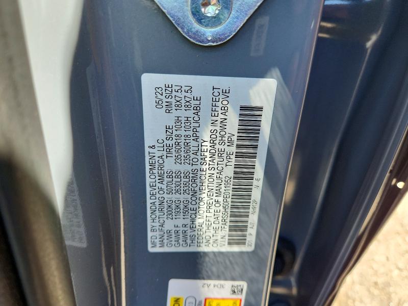 Продажа на аукционе авто 2023 Honda Cr-v, vin: 7FARS5H50PE011952, номер лота: 67918476