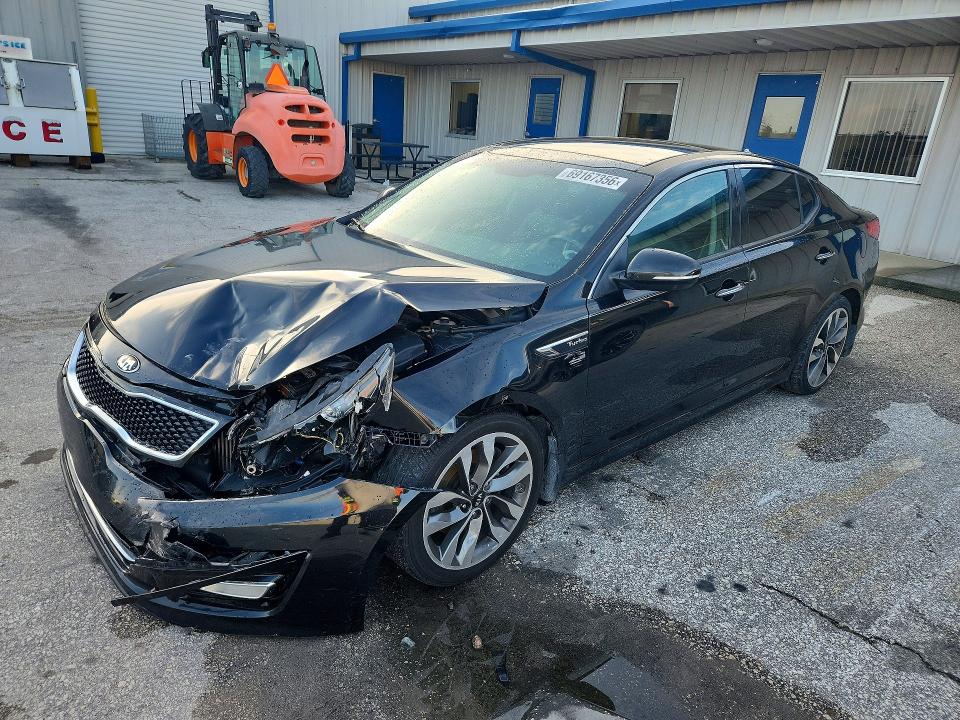 2015 Kia Optima მანქანა იყიდება აუქციონზე, vin: 5XXGR4A61FG378219, აუქციონის ნომერი: 69167356