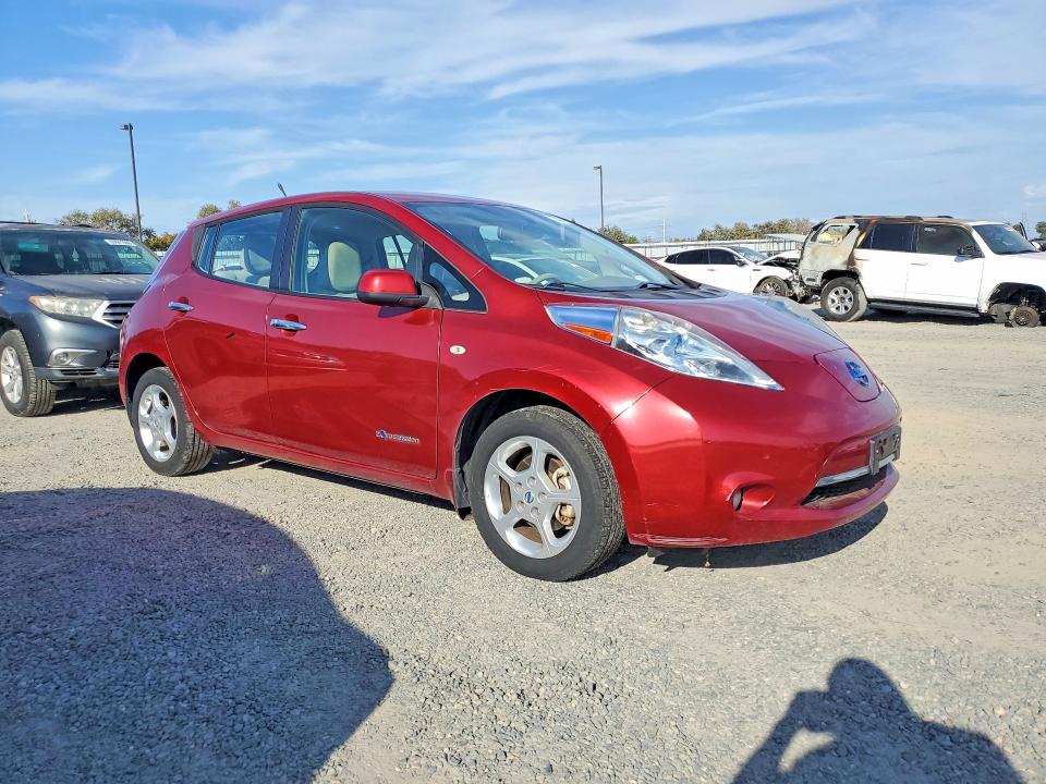 Aukcja sprzedaży 2012 Nissan Leaf, vin: JN1AZ0CP6CT023954, numer aukcji: 70004426