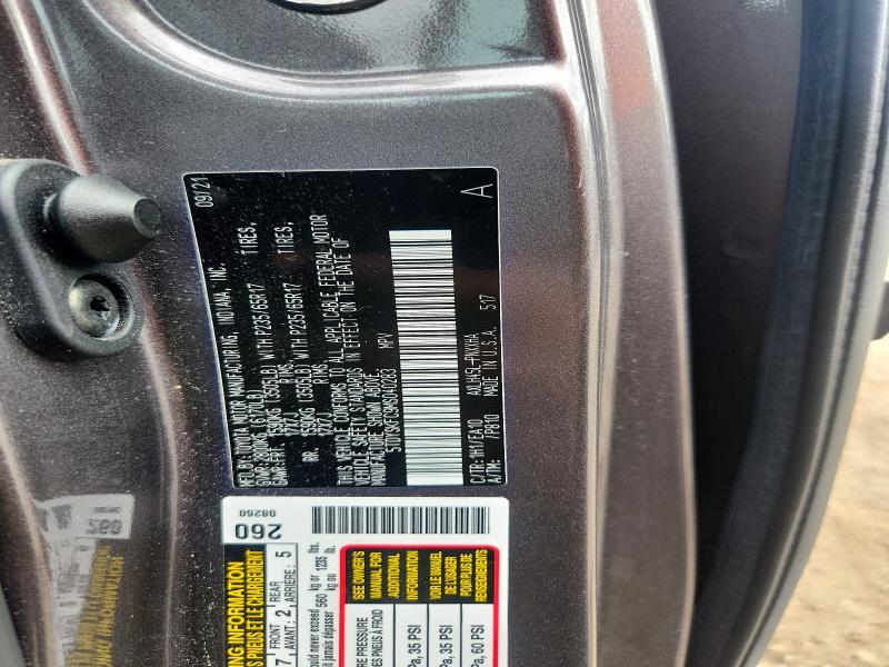 2021 Toyota Sienna მანქანა იყიდება აუქციონზე, vin: 5TDYSKFC9MS040283, აუქციონის ნომერი: 69456266
