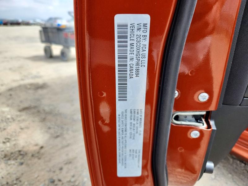 2023 Dodge Charger მანქანა იყიდება აუქციონზე, vin: 2C3CDXHG5PH618694, აუქციონის ნომერი: 67515266