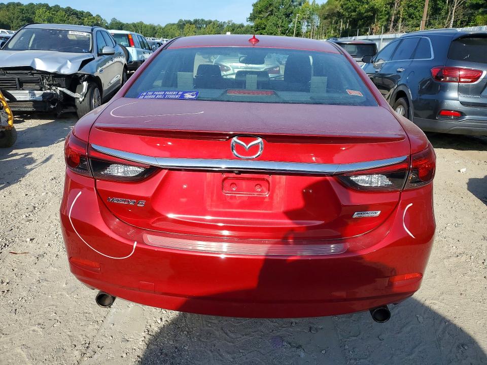 2017 Mazda 6 მანქანა იყიდება აუქციონზე, vin: JM1GL1X56H1134546, აუქციონის ნომერი: 67836066