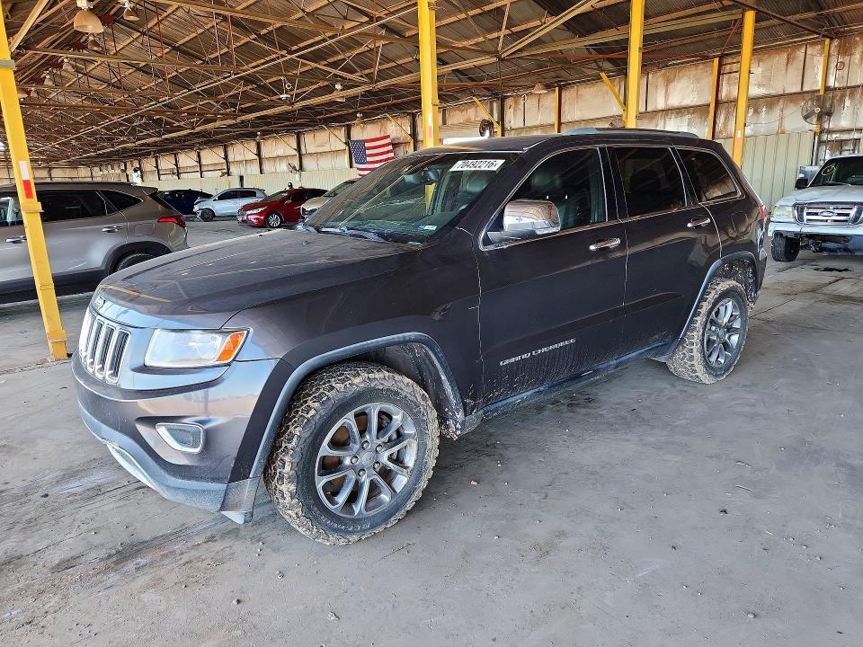 2014 Jeep Grand Cherokee მანქანა იყიდება აუქციონზე, vin: 1C4RJFBG3EC510012, აუქციონის ნომერი: 70492216