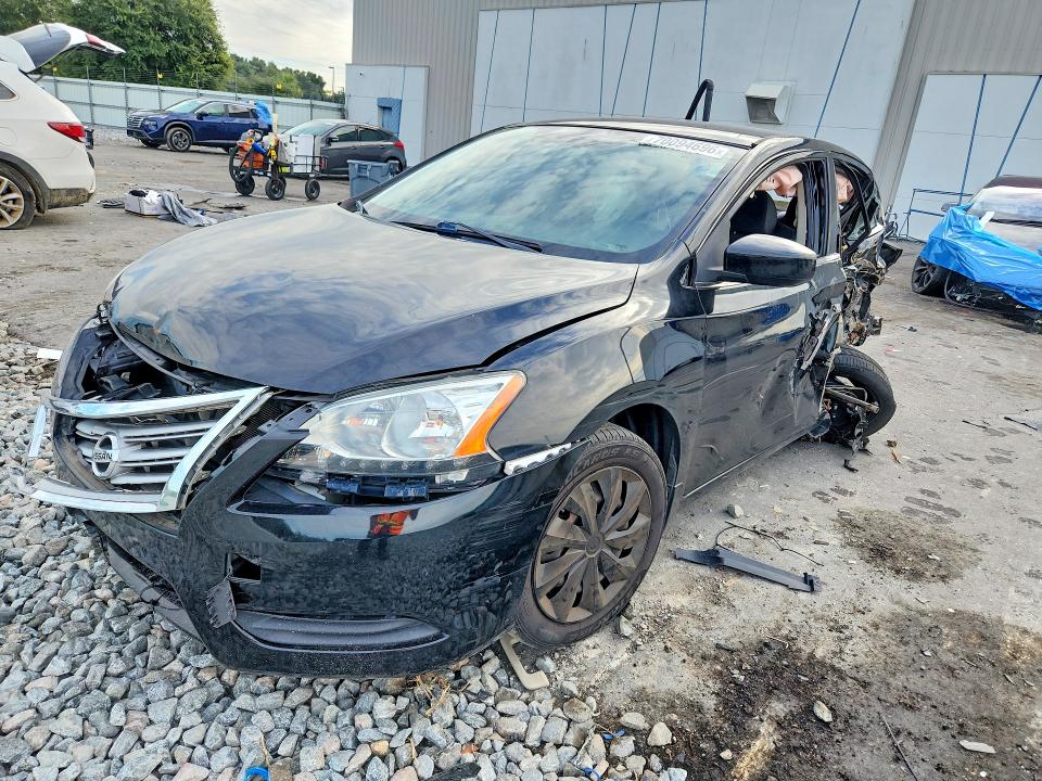2015 Nissan Sentra მანქანა იყიდება აუქციონზე, vin: 3N1AB7AP3FL672751, აუქციონის ნომერი: 70094696