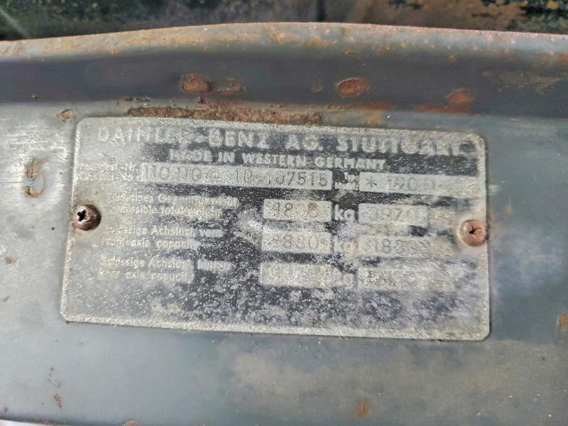 Aukcja sprzedaży 1964 Mercedes-benz 190, vin: 107515                   , numer aukcji: 69136616