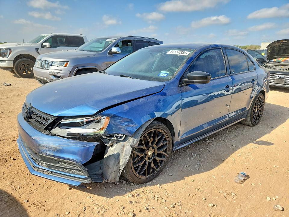 2016 Volkswagen Jetta მანქანა იყიდება აუქციონზე, vin: 3VW267AJ2GM228948, აუქციონის ნომერი: 67654336