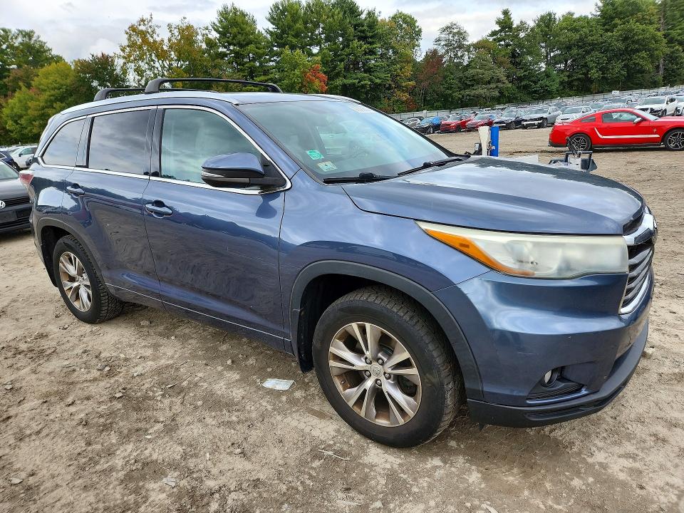 Aukcja sprzedaży 2015 Toyota Highlander, vin: 5TDJKRFH2FS112644, numer aukcji: 70529506