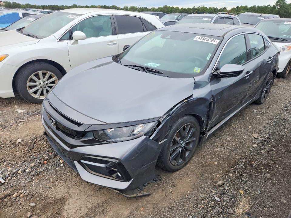 2021 Honda Civic მანქანა იყიდება აუქციონზე, vin: SHHFK7H63MU417608, აუქციონის ნომერი: 69800206