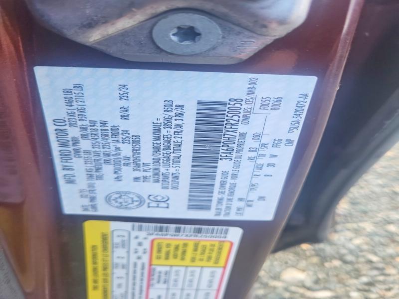Aukcja sprzedaży 2015 Ford Fusion, vin: 3FA6P0H7XFR250058, numer aukcji: 68939456