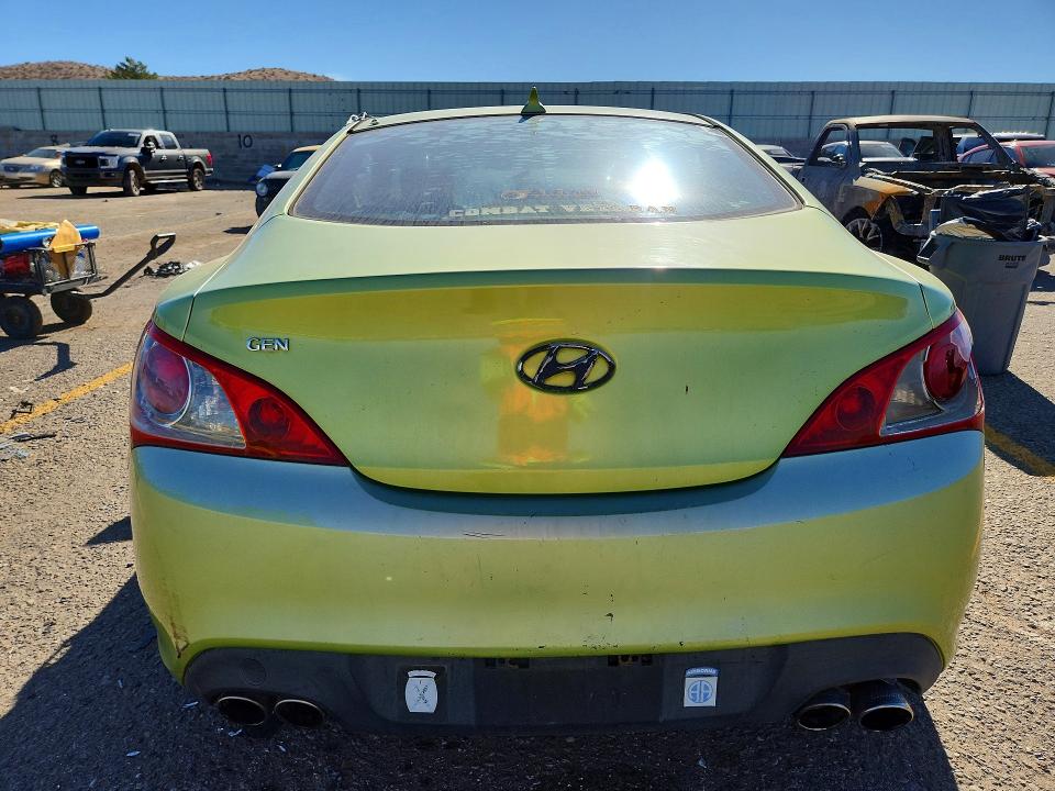 2010 Hyundai Genesis Coupe მანქანა იყიდება აუქციონზე, vin: KMHHT6KD2AU004618, აუქციონის ნომერი: 68347276