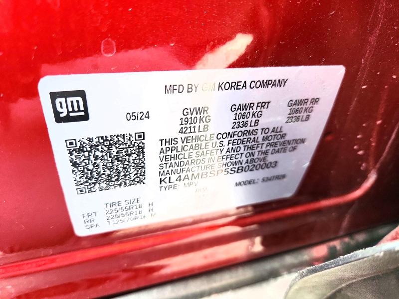 Aukcja sprzedaży 2025 Buick Encore Gx, vin: KL4AMBSP5SB020003, numer aukcji: 69398076