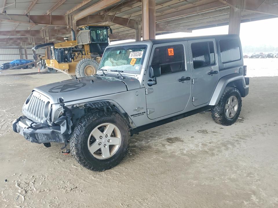 Auction sale of the 2014 Jeep Wrangler Unlimited, vin: 1C4BJWDG9EL206424, lot number: 67555246