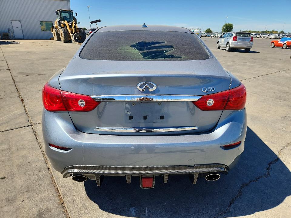 2015 Infiniti Q50 მანქანა იყიდება აუქციონზე, vin: JN1BV7AP3FM336065, აუქციონის ნომერი: 68014576