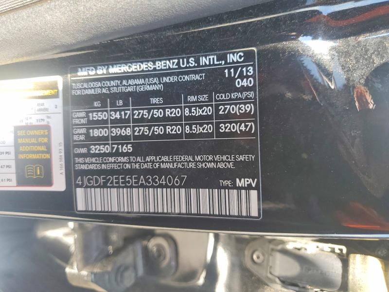 Продажа на аукционе авто 2014 Mercedes-benz Gl, vin: 4JGDF2EE5EA334067, номер лота: 66484016