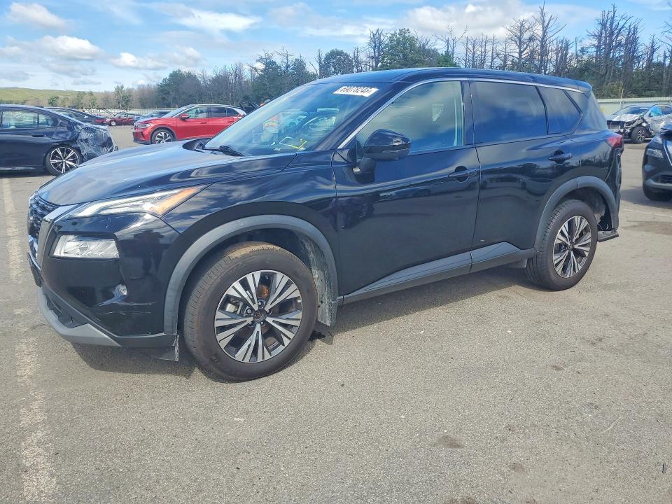 69078246 :رقم المزاد ، 5N1AT3BB3MC697482 vin ، 2021 Nissan Rogue مزاد بيع