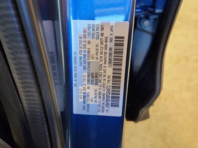 69032926 :رقم المزاد ، JM3KFBDM3P0224672 vin ، 2023 Mazda Cx-5 مزاد بيع