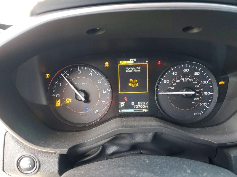 70344636 :رقم المزاد ، JF2GTAEC1KH212815 vin ، 2019 Subaru Crosstrek مزاد بيع