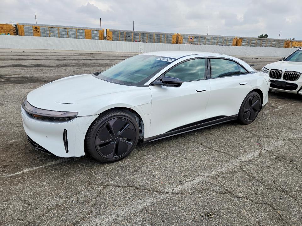 2025 Lucid Motors Air მანქანა იყიდება აუქციონზე, vin: 50EA1PGA7SA001633, აუქციონის ნომერი: 69966686