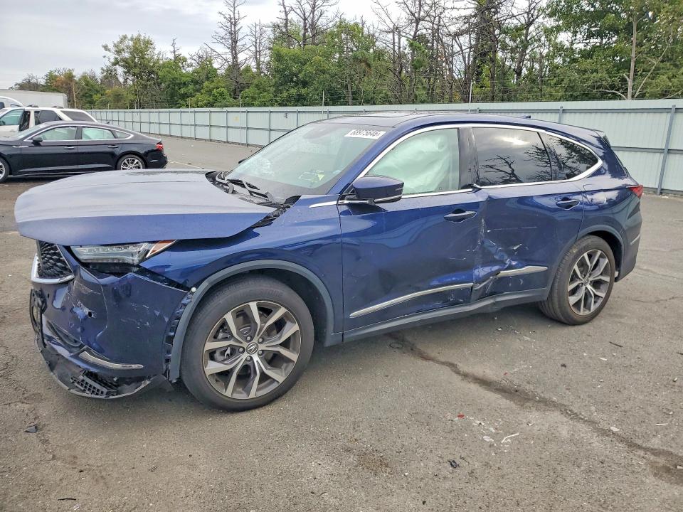 2022 Acura Mdx მანქანა იყიდება აუქციონზე, vin: 5J8YE1H48NL050072, აუქციონის ნომერი: 68975646