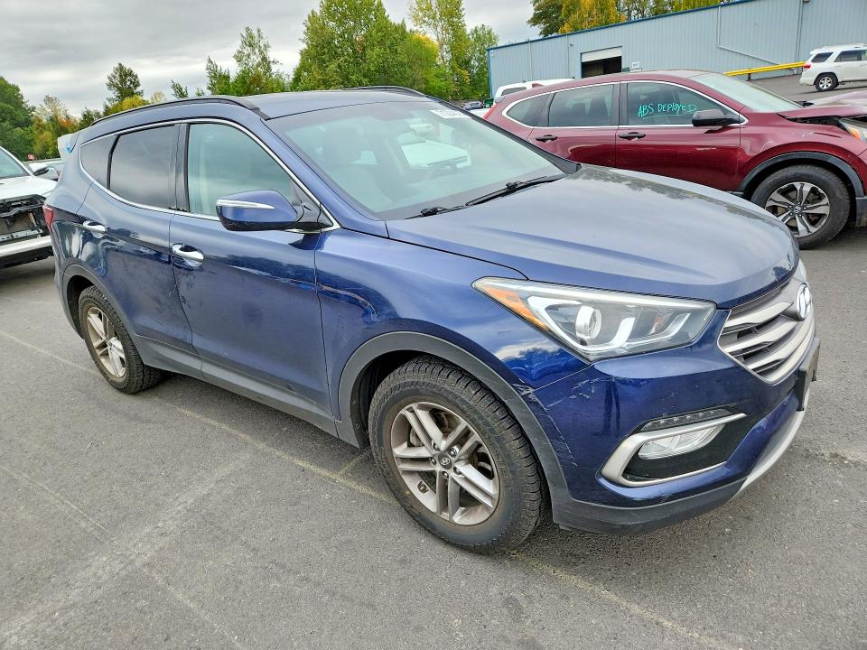 71224576 :رقم المزاد ، 5XYZUDLB2JG505372 vin ، 2018 Hyundai Santa Fe Sport مزاد بيع