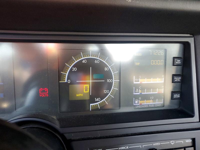 68187266 :رقم المزاد ، 1G6VR3184KU101011 vin ، 1989 Cadillac Allante مزاد بيع