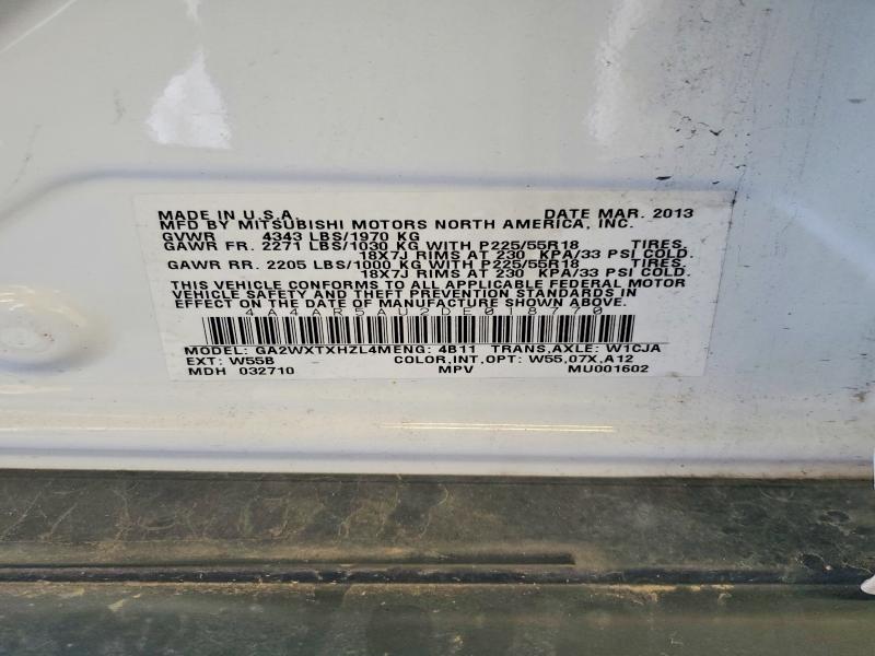 Aukcja sprzedaży 2013 Mitsubishi Outlander Sport, vin: 4A4AR5AU2DE018770, numer aukcji: 68202496
