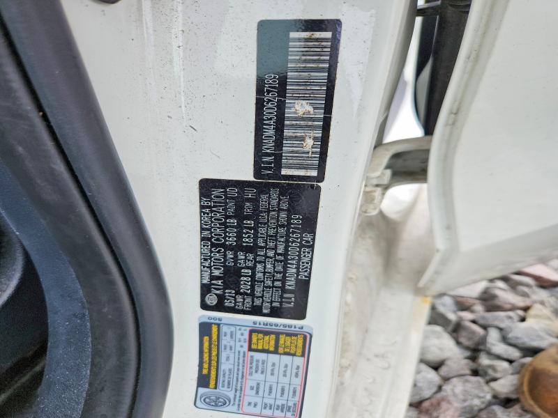 Aukcja sprzedaży 2013 Kia Rio, vin: KNADM4A30D6267189, numer aukcji: 69071296